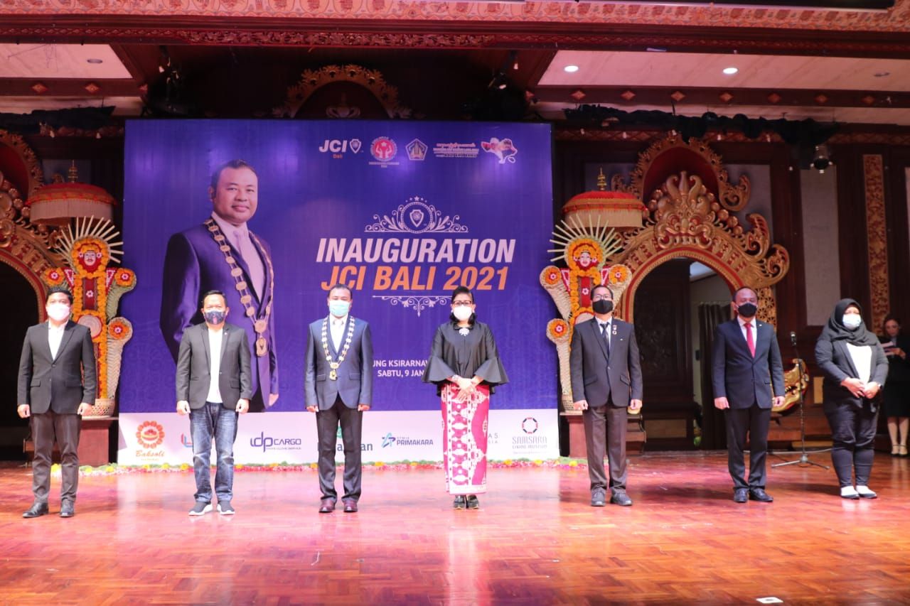 podiumnews.com-Ny Putri Koster Ajak JCI Ikut Bangkitkan UMKM Bali